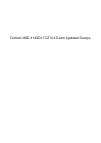 Fortinet NSE 4 NSE4 FGT-6.4 Exam Updated Dumps (1).pdf